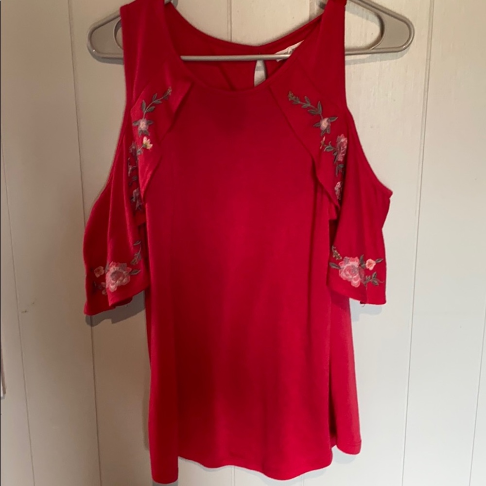 Maurices cold shoulder top